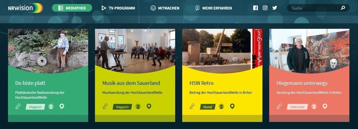 Das Neuste von der HochSauerlandWelle bei NRWision nachhören! Los geht's … NRWision